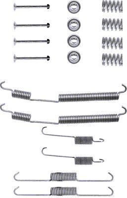 HELLA PAGID Комплектующие, тормозная колодка 8DZ 355 200-401